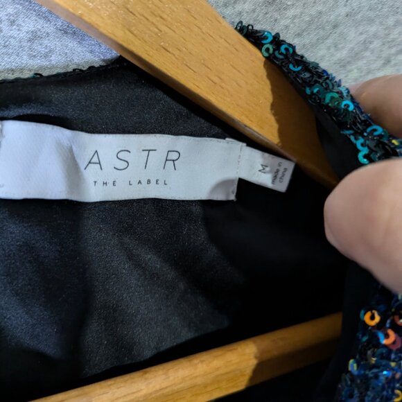 ASTR the Label Sunset Sequin Jayla Cocktail Dress - /Multi - M/ - Picture 4 of 12